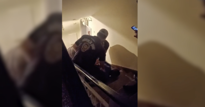 Copertina di Turchia, il momento dell’arresto dell’autore della vignetta satirica su Maometto