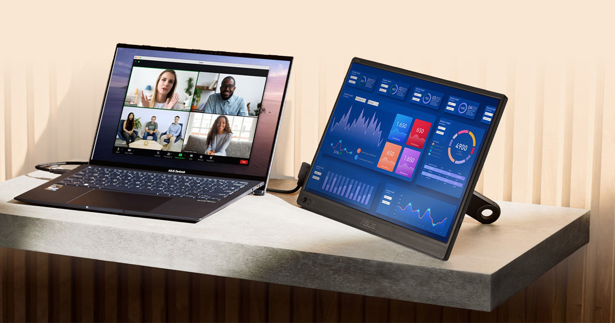 asus zenscreen mb169ck un monitor portatile versatile per chi lavora in mobilit224 ad un prezzo contenuto