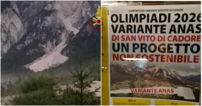 Copertina di Le frane alle porte di Cortina, la rabbia degli abitanti: “Denunciamo da anni e invece di agire ci chiedono i danni”