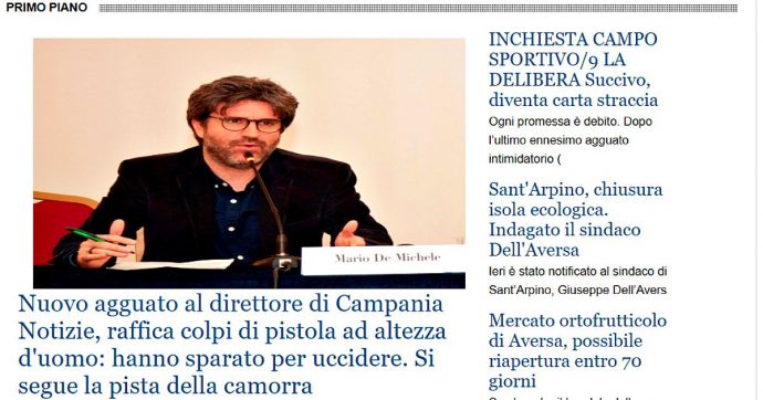 Giornalista arrestato per estorsione a ex sindaco di Orta di Atella (Caserta), trovati 5mila euro Giornalista arrestato per estorsione a ex sindaco di Orta di Atella (Caserta), trovati 5mila euro