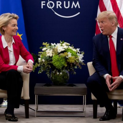 Copertina di Dazi Usa, la Ue si spacca. E Trump vede la vittoria