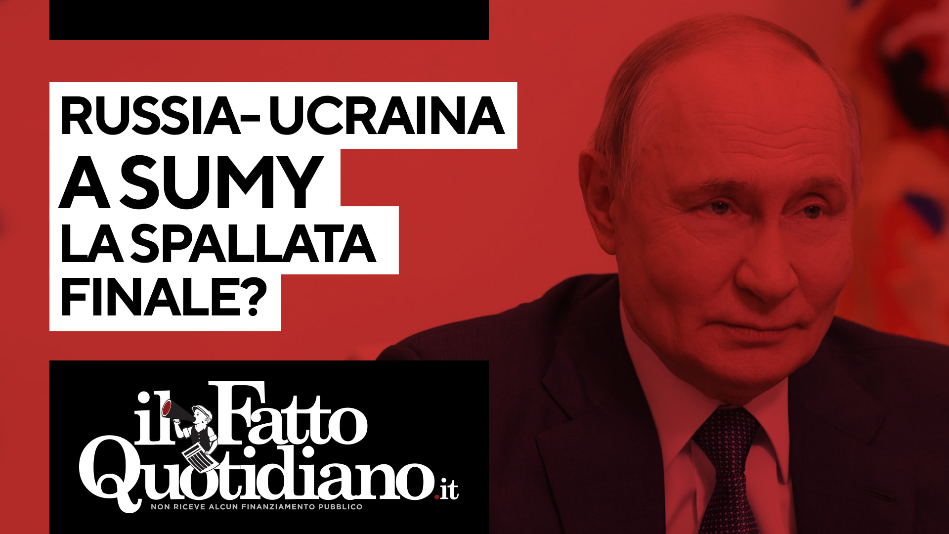 Russia Ucraina: a Sumy la spallata finale? Segui la diretta con Peter Gomez e Gianni Rosini Russia Ucraina: a Sumy la spallata finale? Segui la diretta con Peter Gomez e Gianni Rosini