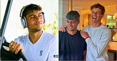 Copertina di Cobolli show: il suo umorismo riesce a far ridere pure Sinner e Wimbledon. “Ho preso una sòla con la casa”. “I big fuori? È super, le vasche sono libere”