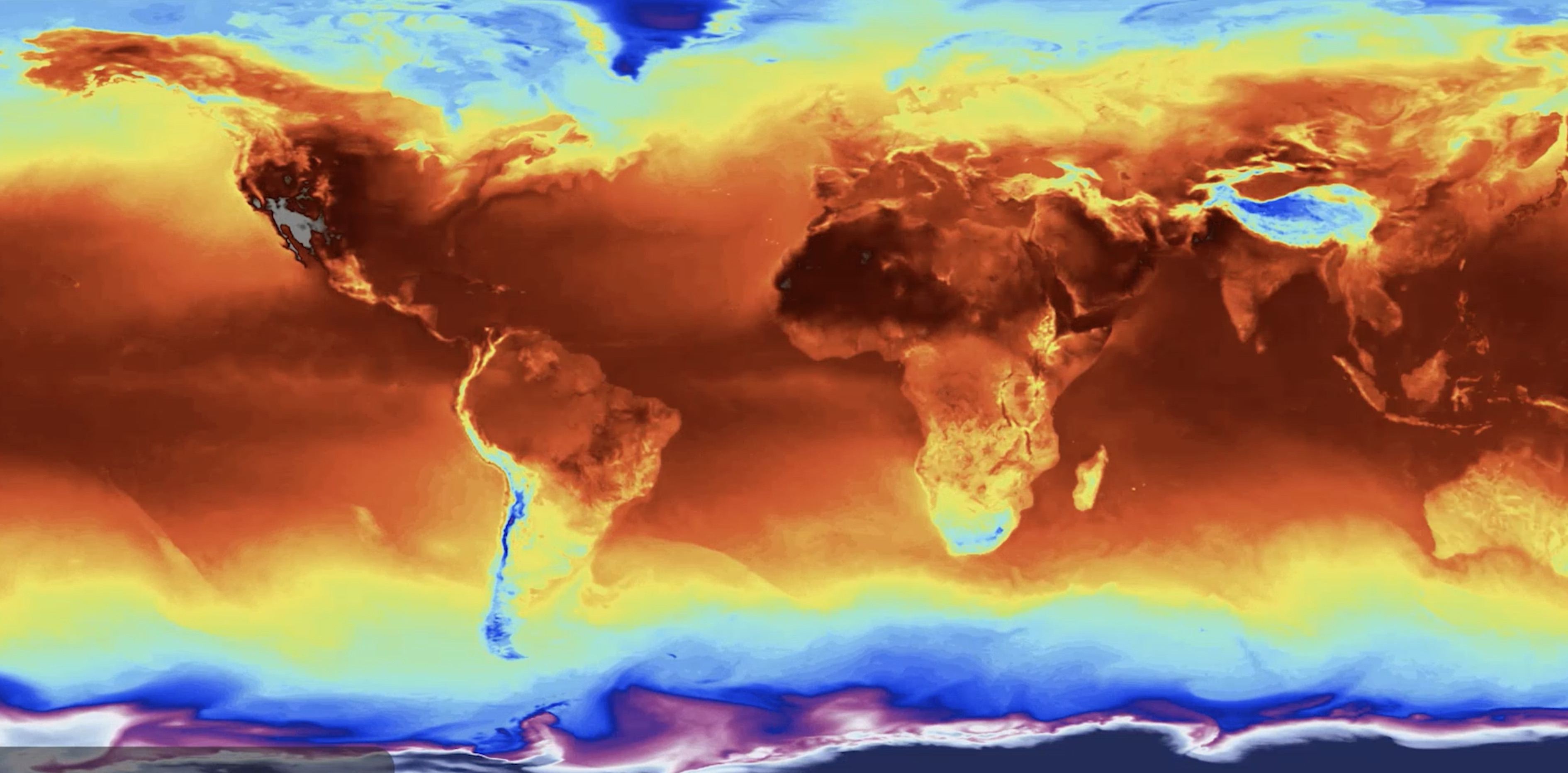 caldo estremo un8217animazione della nasa mostra i 15 giorni da record nel mondo