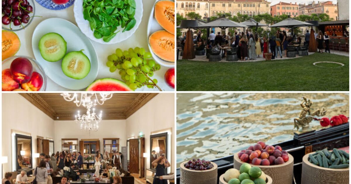quando la frutta fa spettacolo a venezia va in scena aqua viva