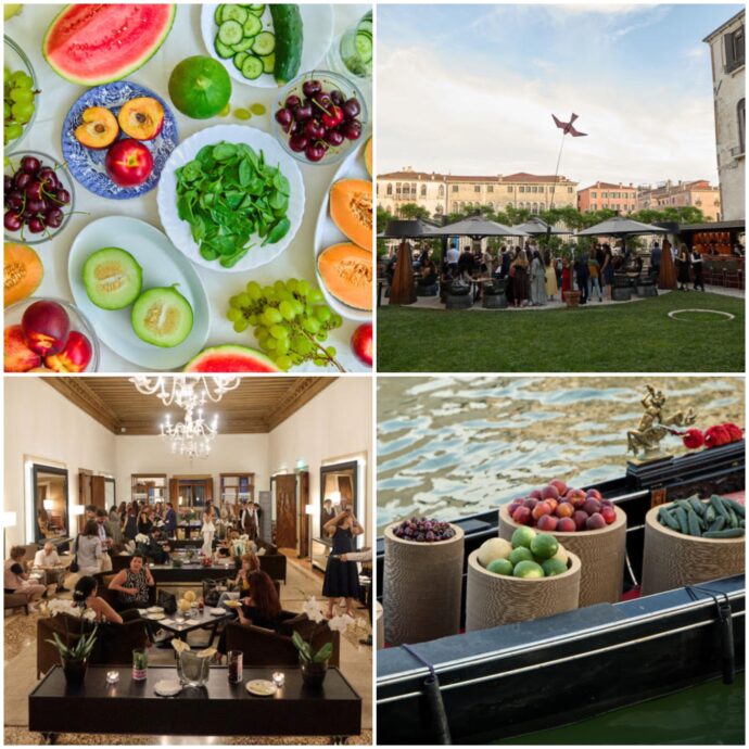 Quando la frutta fa spettacolo: a Venezia va in scena Aqua Viva