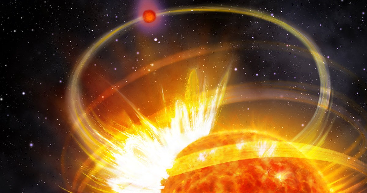 Scoperto il primo pianeta “autolesionista”: Hip 67522 b provoca esplosioni della stella madre