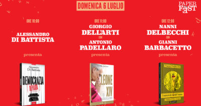 Copertina di Paper Fest, libri in piazza a Carrara. Rivedi gli incontri con Di Battista, Dell’Arti, Padellaro, Delbecchi e Barbacetto