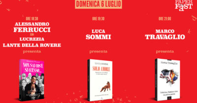 Copertina di Paper Fest, libri in piazza a Carrara. Ucraina, Russia e Nato in poche parole: rivedi lo spettacolo di Marco Travaglio