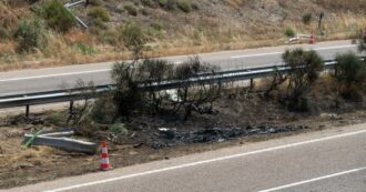 Copertina di Diogo Jota morto, la sua Lamborghini ridotta in un cumulo di macerie: le immagini strazianti dal luogo dell’incidente