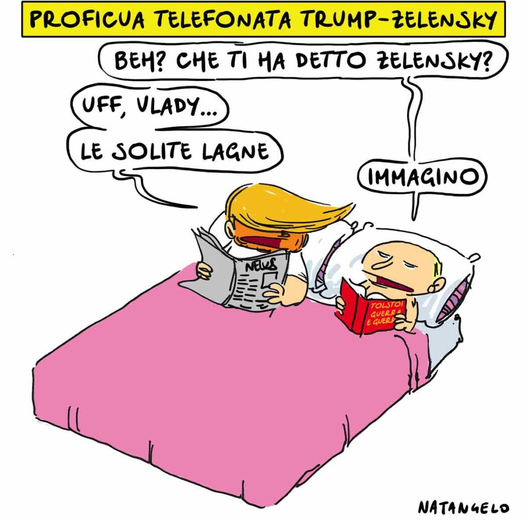 La vignetta di Natangelo