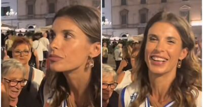 Copertina di “Ma come, mi intervisti e non sai neanche come mi chiamo?”: la reazione di Elisabetta Canalis alle domande di un TikToker – IL VIDEO