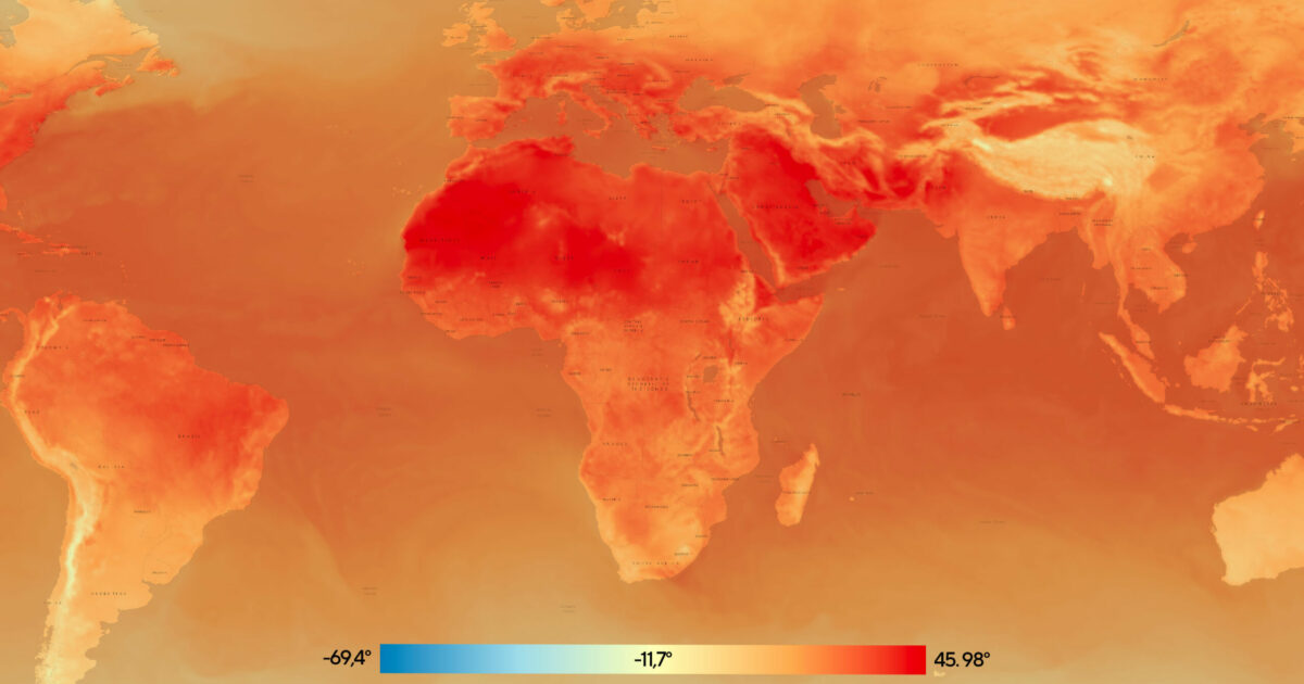 Caldo record? Ecco come sta andando il 2025 – La mappa, le serie storiche, le anomalie