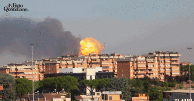 Copertina di Esplode un distributore di gas a Roma: 45 feriti, due in pericolo di vita. Evacuati in 50: “Come un attentato”
