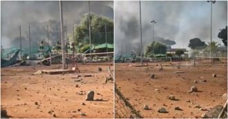 Copertina di Esplosione al distributore di Roma, il centro sportivo devastato dopo lo scoppio