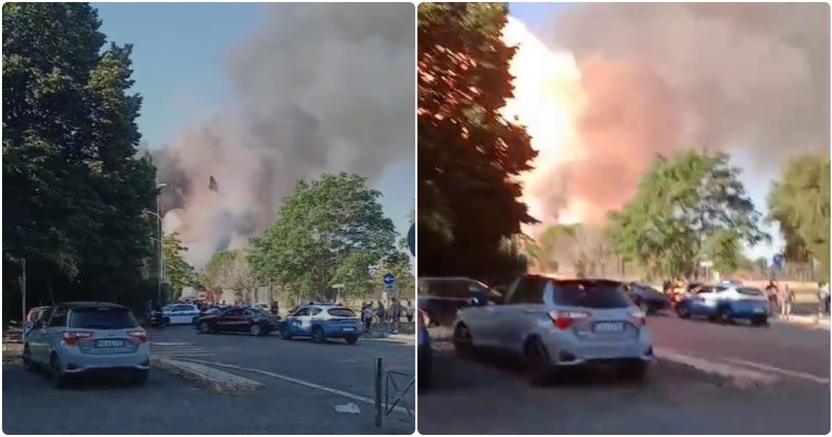 Roma, il video dell’esplosione: prima il fumo, poi il boato e la fuga dei presenti Roma, il video dell’esplosione: prima il fumo, poi il boato e la fuga dei presenti