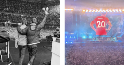 Copertina di Gli Oasis sparano uno via l’altro gli inni che ‘ti levano sassi dalla schiena’. Con Live Forever e l’immagine di Diogo Jota una lacrima, con Wonderwall i cantanti sono 74mila (stavolta li offre Cardiff)