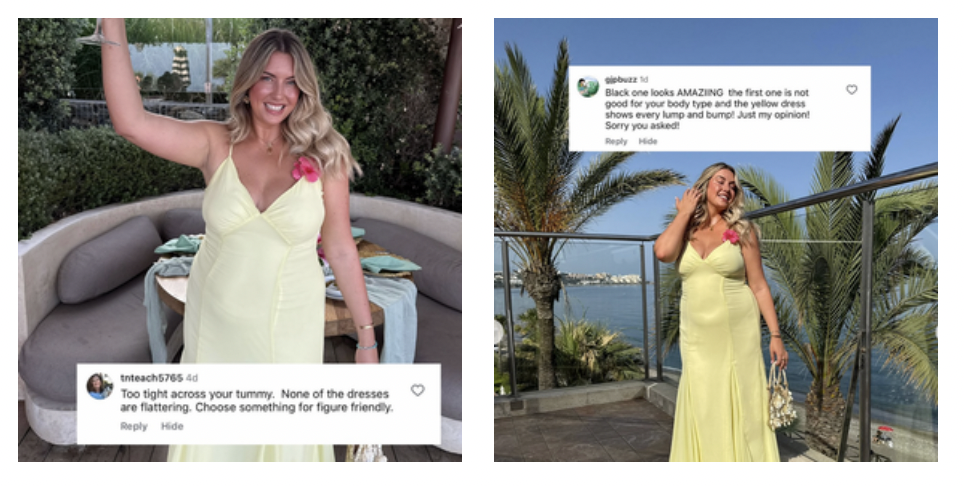 “Sono una modella curvy e ho chiesto su Instagram un consiglio su un vestito. Vergogna alle centinaia di donne che mi hanno detto ‘dimagrisci “Sono una modella curvy e ho chiesto su Instagram un consiglio su un vestito. Vergogna alle centinaia di donne che mi hanno detto ‘dimagrisci