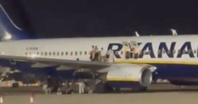 Copertina di Era falso l’allarme incendio su un volo Ryanair a Maiorca: panico tra i passeggeri, diciotto feriti