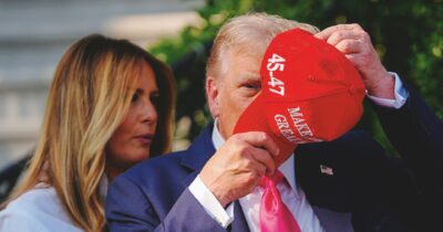 Copertina di Trump detta l’agenda globale da sei mesi, ma Musk e il caso Epstein lo rendono nervoso