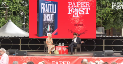 Copertina di ‘Fratelli di Chat’, i segreti del partito di Meloni: rivedi l’incontro a Paper Fest con Giacomo Salvini e Chiara Geloni
