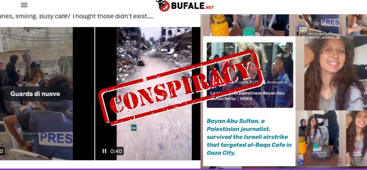 “Sangue finto”: la teoria del complotto sulla giornalista palestinese Abusultan. Ma è stata davvero ferita a Gaza “Sangue finto”: la teoria del complotto sulla giornalista palestinese Abusultan. Ma è stata davvero ferita a Gaza