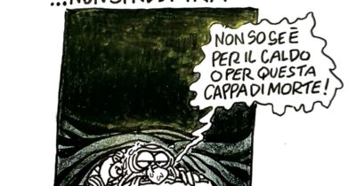 Copertina di La vignetta di Vauro