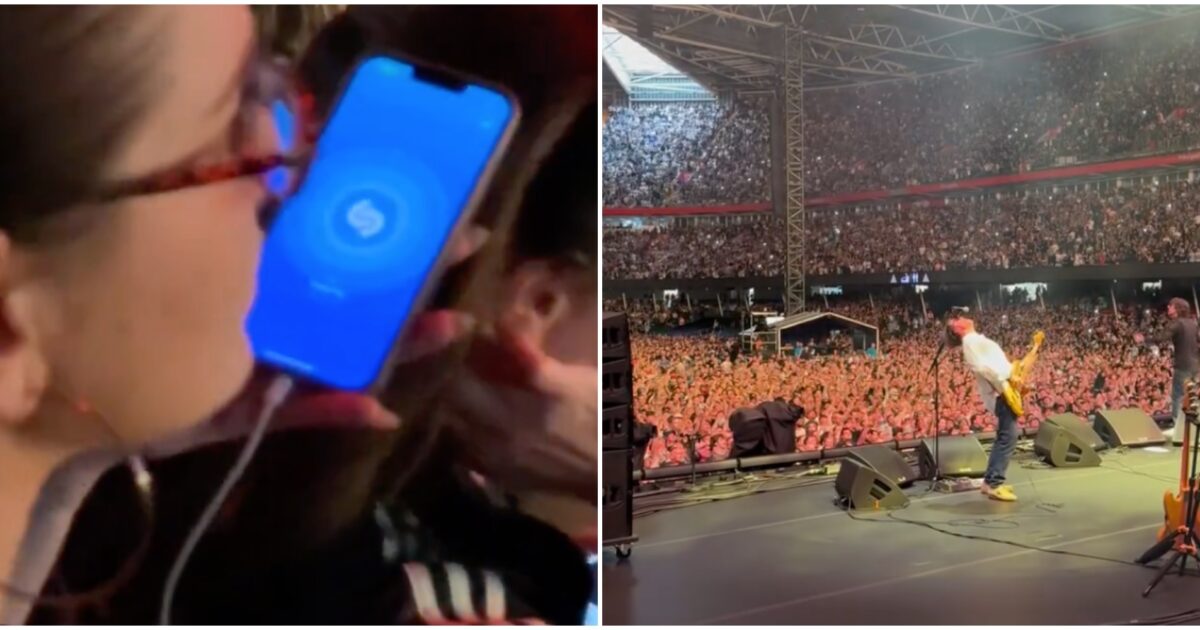Fan usa Shazam per “Bitter Sweet Symphony” al concerto degli Oasis. Richard Ashcroft replica: “Com’è possibile che non riconoscete questa canzone?”