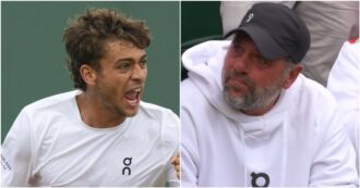 “Penso di aver meritato di giocare su un grande campo”: l’ironia di Cobolli e le lacrime di suo padre dopo la vittoria a Wimbledon