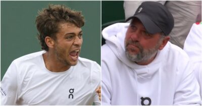 Copertina di “Penso di aver meritato di giocare su un grande campo”: l’ironia di Cobolli e le lacrime di suo padre dopo la vittoria a Wimbledon
