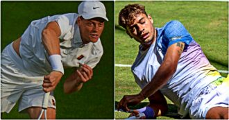 Copertina di “Finalmente, stavo a morì”: la battuta di Cobolli dopo l’allenamento con Sinner a Wimbledon – Video