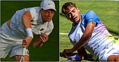 Copertina di “Finalmente, stavo a morì”: la battuta di Cobolli dopo l’allenamento con Sinner a Wimbledon – Video