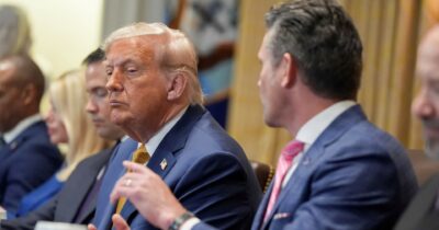 Copertina di Trump ormai spazientito: “Putin dice stronzate”