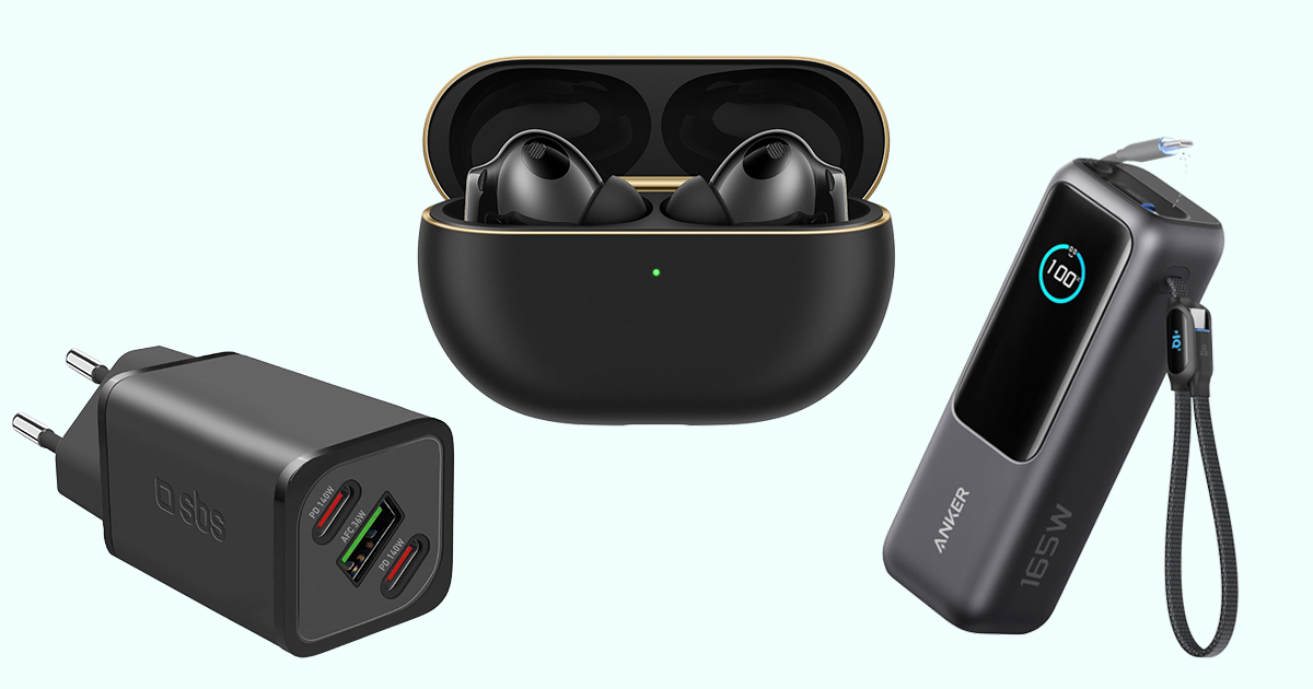 Prime Day Amazon: le offerte su cuffie, powerbank e caricabatterie per iPhone e Android Prime Day Amazon: le offerte su cuffie, powerbank e caricabatterie per iPhone e Android