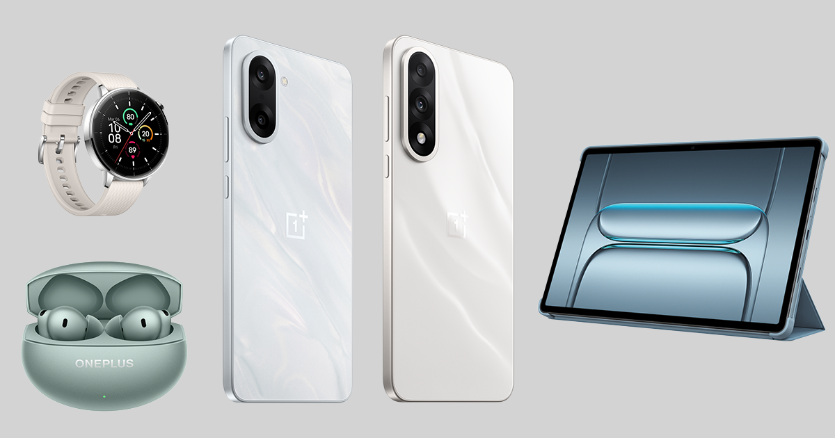 oneplus annunciati i nuovi smartphone della gamma nord 5 il padlite gli auricolari buds 4 ed il nuovo watch3 compatto