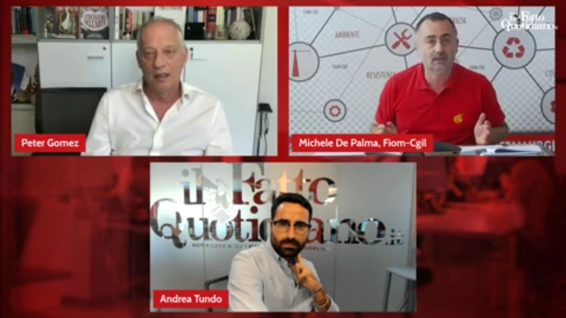 Rinnovo del contratto, Stellantis e Ilva. Ne parlano Peter Gomez e Michele De Palma con Andrea Tundo