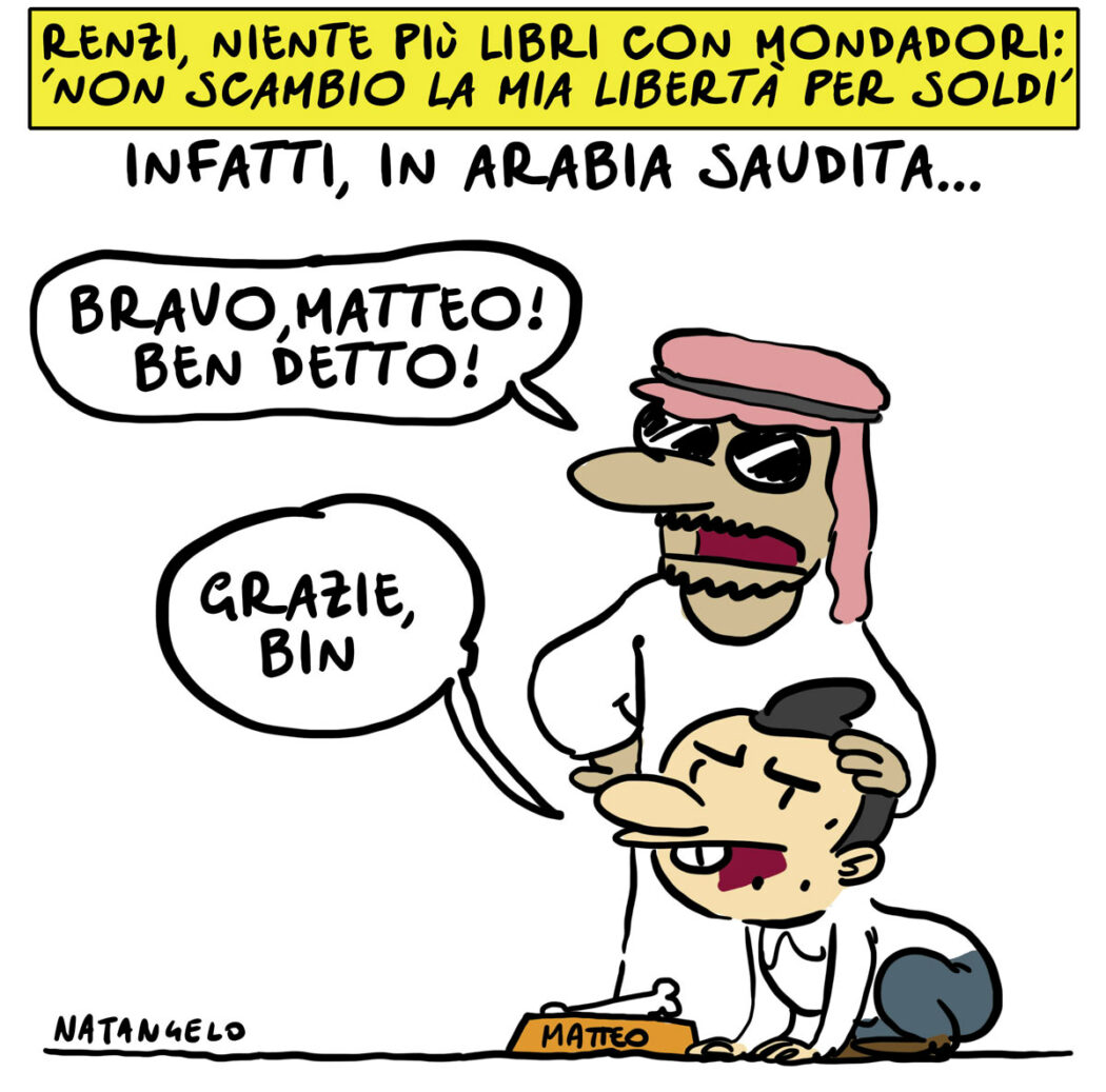 La vignetta di Natangelo