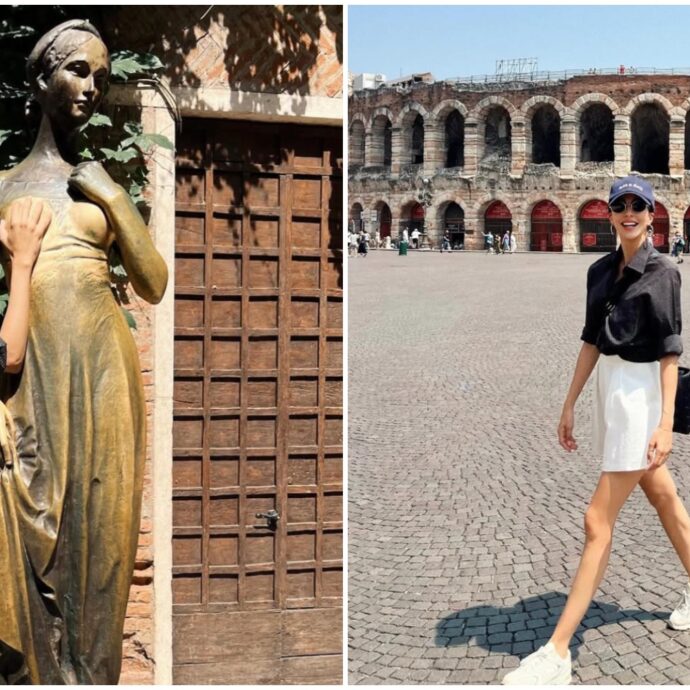 “Rocío Munoz chiede l’aiuto a Giulietta per salvare il matrimonio con Raoul Bova”: l’attrice e modella avvistata a Verona