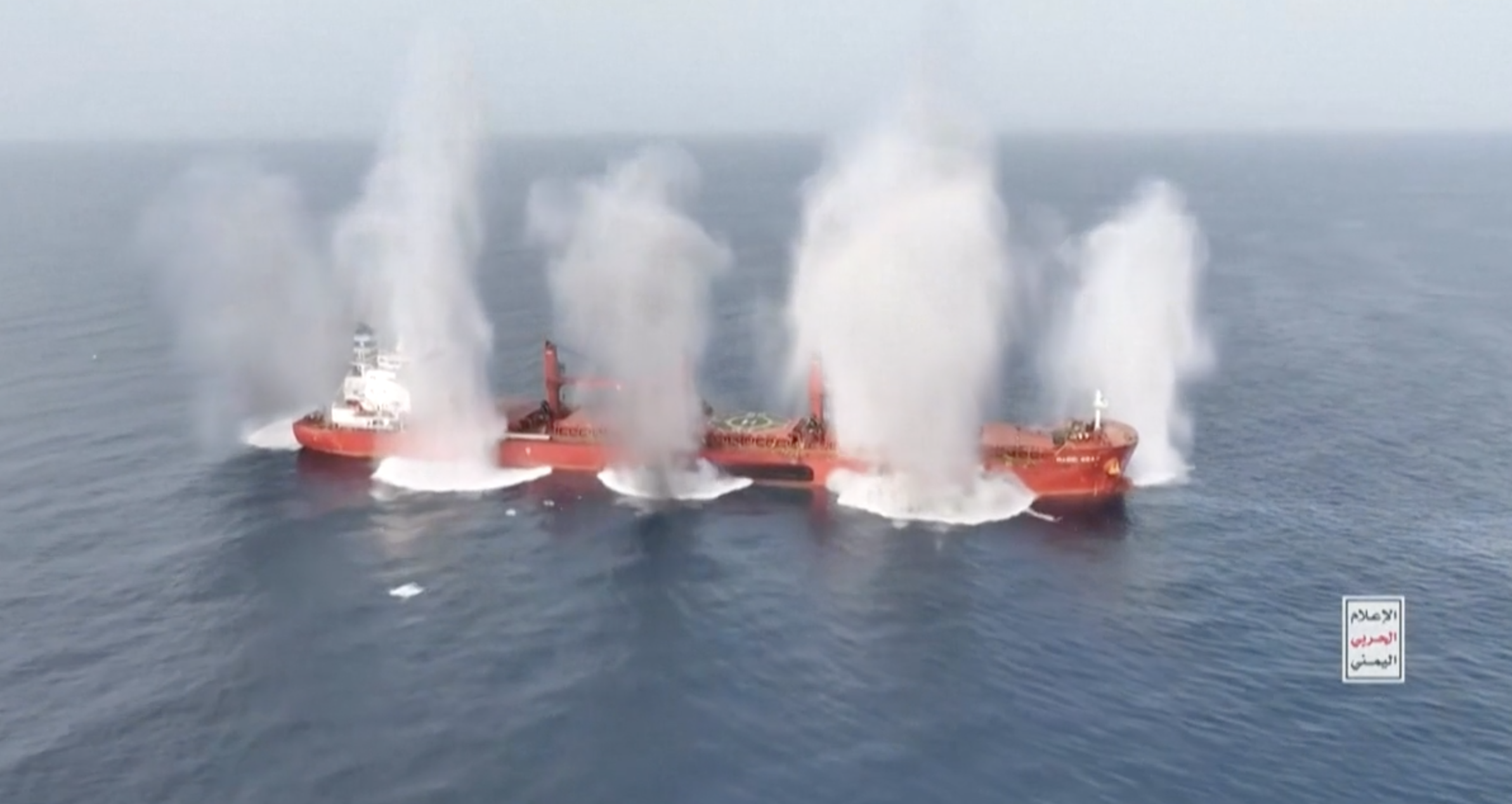 nave greca affondata nel mar rosso gli houthi diffondono il video dell8217attacco