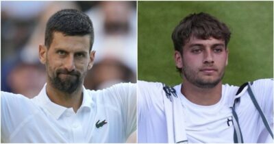 Copertina di Cobolli fuori da Wimbledon a testa alta, Djokovic raggiunge Sinner in semifinale: “I miei 38 anni? Mi sento giovane..”