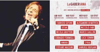 Copertina di “La Gaberiana 2025”, al via la terza edizione del festival diretto da Andrea Scanzi. Dal 14 al 17 luglio, quattro giorni di incontri: ecco gli ospiti