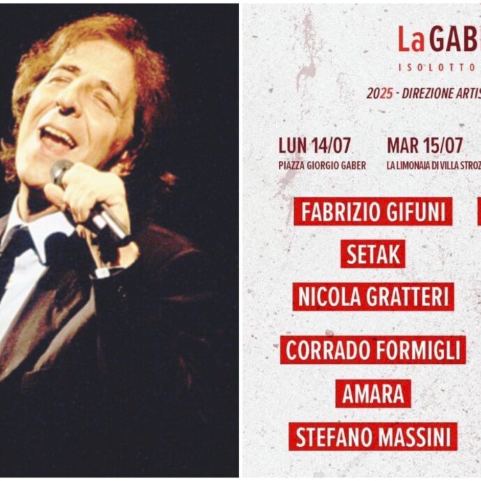 “La Gaberiana 2025”, al via la terza edizione del festival diretto da Andrea Scanzi. Dal 14 al 17 luglio, quattro giorni di incontri: ecco gli ospiti