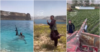 Copertina di L’assurdo video dei talebani che invitano gli statunitensi a visitare il loro Paese da turisti: “Venite in Afghanistan”