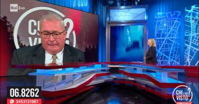 Copertina di “A me Stasi non ha mai chiesto se la ragazza fosse morta o ancora viva”: a Chi l’ha visto le ultime rivelazioni del colonnello Cassese sulle prime ore dopo il delitto