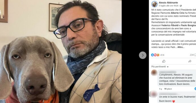 Il mondo alla rovescia: un cacciatore alla presidenza di un parco