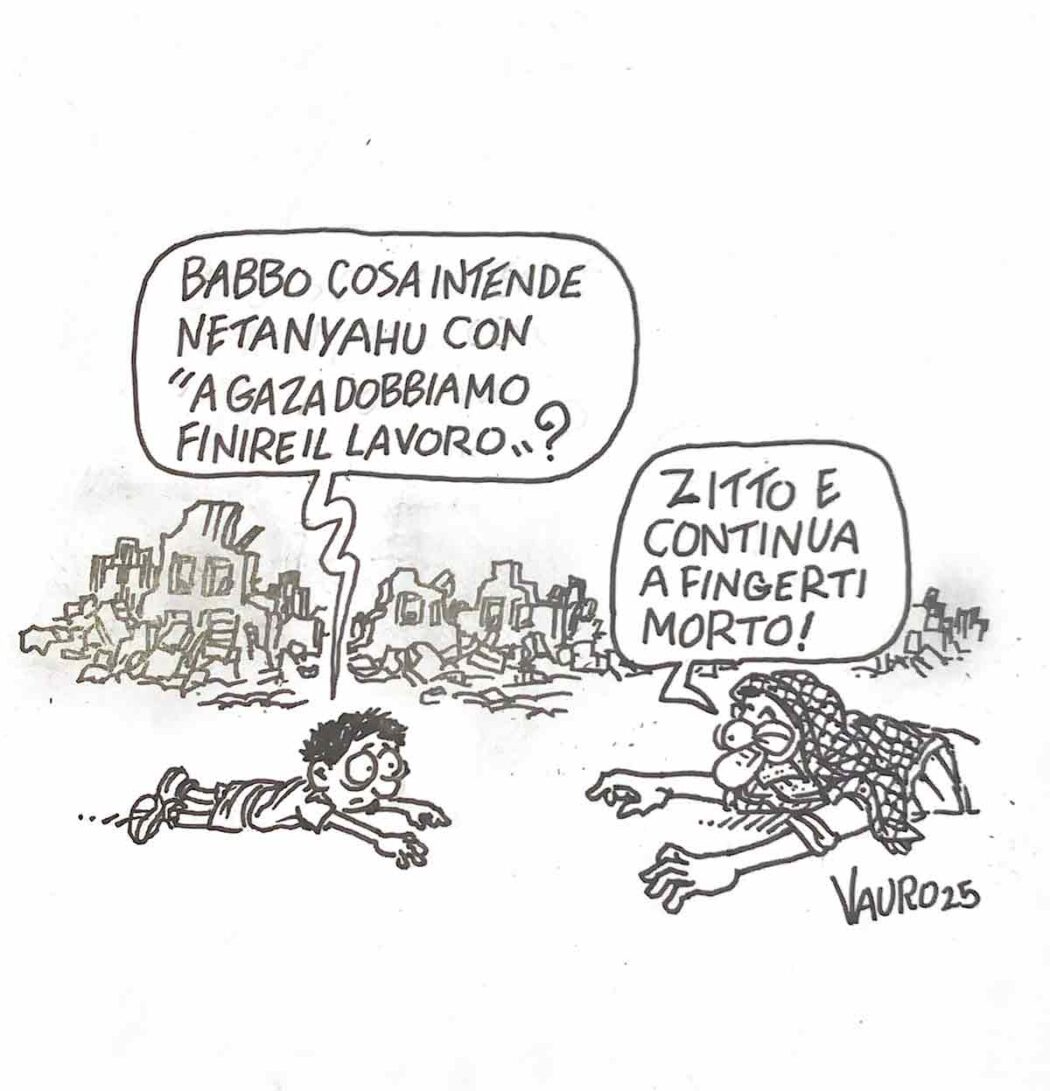 La vignetta di Vauro