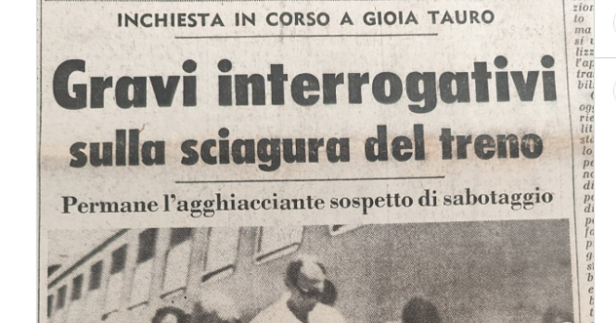 La strage di Gioia Tauro inaugurò il sodalizio tra estrema destra eversiva, mafia e pezzi deviati dello Stato La strage di Gioia Tauro inaugurò il sodalizio tra estrema destra eversiva, mafia e pezzi deviati dello Stato