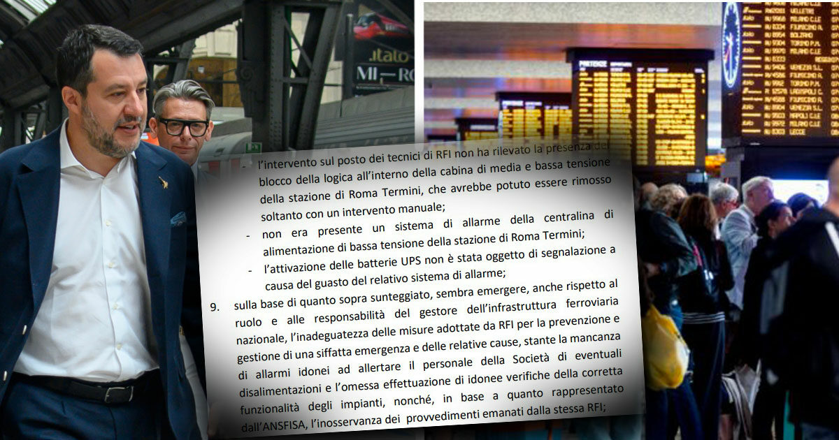 caos treni per colpa del chiodo l8217autorit224 trasporti stronca rfi misure inadeguate e allarmi inidonei