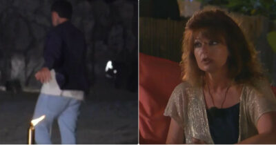 Copertina di “Vedevo altri ragazzi nei parcheggi”: Valerio prende a calci le torce dopo la confessione di Sarah a Temptation Island. Sonia si “vendica” di Alessio