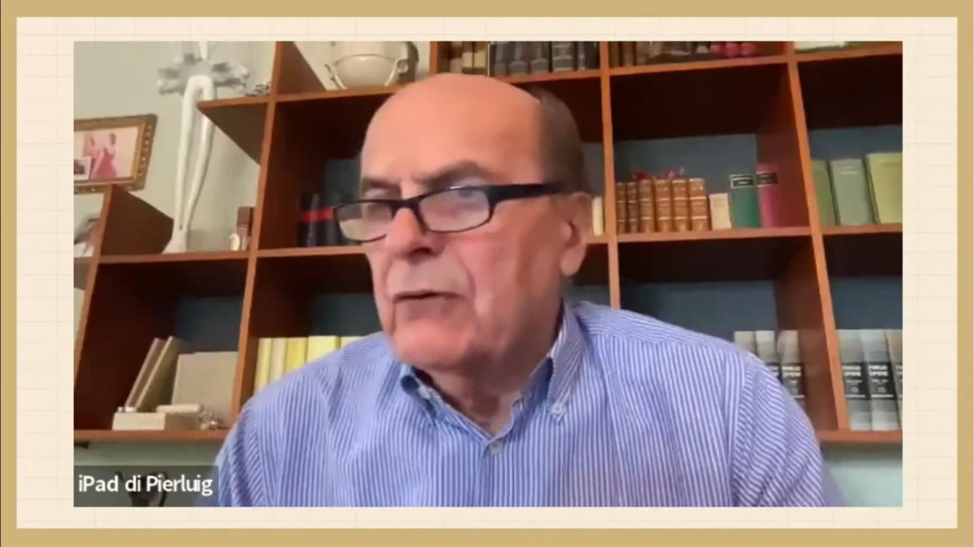 bersani convertire le industrie per il riarmo attenzione che poi non si riesce pi249 a mettere il dentifricio nel tubetto